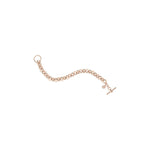 Bracciale Catena Rolò con Chiusura a T-bar Unoaerre