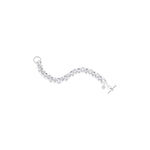 Bracciale Catena Rolò Grande con Chiusura a T-bar Unoaerre