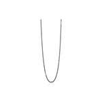 Collana di Catena Corda Ad un Filo con Chiusura Moschettone Unoaerre