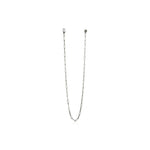 Collana Lunga di Catena "Paper Clip" in Finitura Diamantata Unoaerre