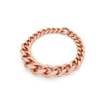 Collana in Ottone con Maxi Catena Grumetta Scalare Unoaerre