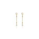 Orecchini Pendenti in Ottone con Bagno in Oro 24kt o Argento Unoaerre