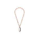 Collana di Catena con Bagno in Oro Rosa Unoaerre