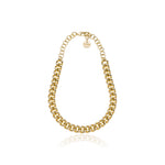 Collana Chocker con Catena Grumetta Ovale Unoaerre