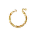 Bracciale Catena Grumetta Doppia Diamantata, Bagno in Oro o Argento Unoaerre