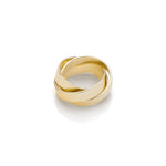 Anello a Tre Fili in Ottone Lucido Unoaerre