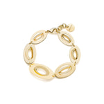 Bracciale Dichiara il Tuo Stile con Questo Bracciale con Maglie Ovali Piatte Unoaerre