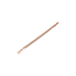 Bracciale in Catena Forzatina Maglia Quadrata in Ottone Unoaerre