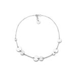 Collana con Madagliette Tonde e Chiusura a Moschettone con anelli Unoaerre