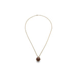 Collana Lunga della Collezione Mine con Ciondolo Grande Smaltato Testa di Moro Unoaerre
