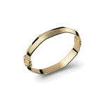 Bracciale Bangle da Donna Placcato Oro o Argento Unoaerre