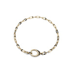 Collana Catena Donna Placcata Oro o Argento, Maxi Moschetton Unoaerre