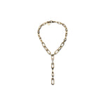 Collana Catena Placcata Oro, Maglie Pendenti e Det Unoaerre