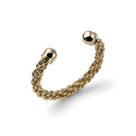 Bracciale Rigido Aperto Sottile con Terminali a Sfera Unoaerre