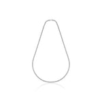Collana Tennis in Argento con Pietre Zirconia Cubica Bianca e Chiusura Unoaerre
