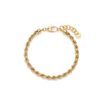 Bracciale Donna in Argento con Catena Corda Unoaerre