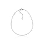 Collana Catena Piatta in Argento Unoaerre