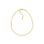 Collana Catena Piatta in Argento Unoaerre