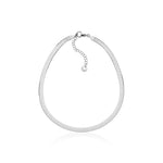 Collana Catena Piatta in Argento Unoaerre