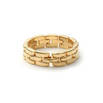 Bracciale in Argento con Catena Panthere e Chiusura a Moschettone Unoaerre