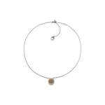 Collana in Argento con Pendente in Maglia Chicco di Riso Unoaerre
