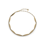 Collana in Argento con Elementi Geometrici Bombati Unoaerre