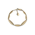 Bracciale in Argento con Elementi Geometrici Bombati Unoaerre