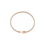 Bracciale Oro Rosa Diamante Naturale 0.52ct