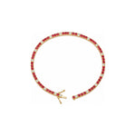 Bracciale Oro Giallo Rubino Naturale 0.68ct