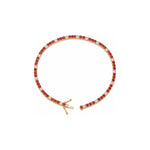 Bracciale Oro Giallo Rubino Naturale 0.57ct