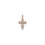 Ciondolo Oro Rosa Diamante Naturale 0.40ct
