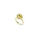 Anello Nodo d’Amore in Oro Giallo 9 Carati Unoaerre