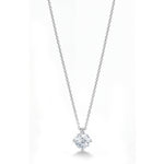 Collana Punto Luce Diamante Lab Grown 0.50 ct Oro Bianco 9kt