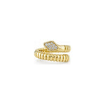 Anello Pavé Oro 18 Carati Urigold