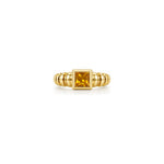 Anello Citrino Oro 18 Carati Urigold