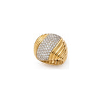 Anello Pavé Oro 18 Carati Urigold