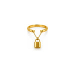Anello Lucchetto Oro 18 Carati Urigold