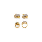 Anello Pavé Oro 18 Carati Urigold