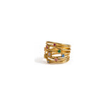 Anello con Pietre Oro 18 Carati Urigold