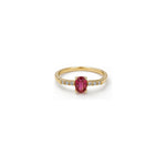 Anello Rubino Oro 18 Carati Urigold