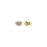 Anello Pavé Oro 18 Carati Urigold