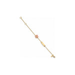 Bracciale Fiore Oro 18 Carati Urigold
