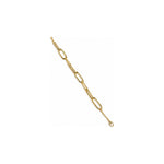 Bracciale Maglia Paperclip Oro 18 Carati Urigold