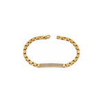 Bracciale Targhetta Oro 18 Carati Urigold
