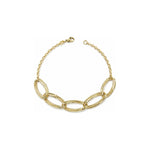 Bracciale Ovale Oro 18 Carati Urigold