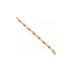 Bracciale a Maglia Fantasia con Sfere Oro 18 Carati Urigold