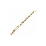 Bracciale a Maglie Ovali con Nodi a Sfere Oro 18 Carati Urigold
