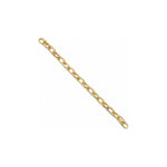 Bracciale a Maglie Ovali con Zirconi Oro 18 Carati Urigold