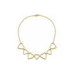 Collana Cuori Oro 18 Carati Urigold