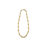 Collana a Maglia Fantasia con Sfere Oro 18 Carati Urigold